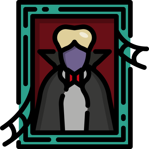 dracula Winnievizence Lineal color icon