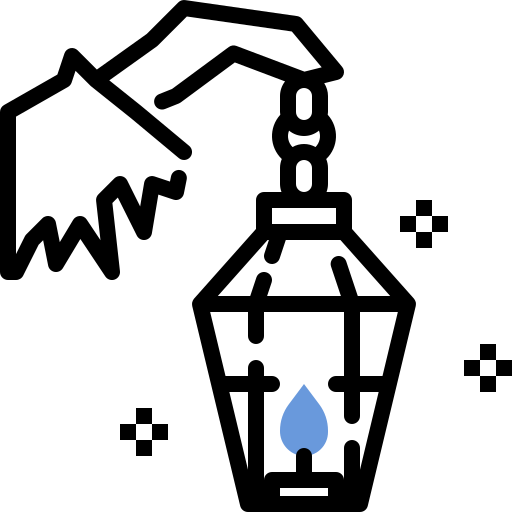 lampe Winnievizence Blue icon