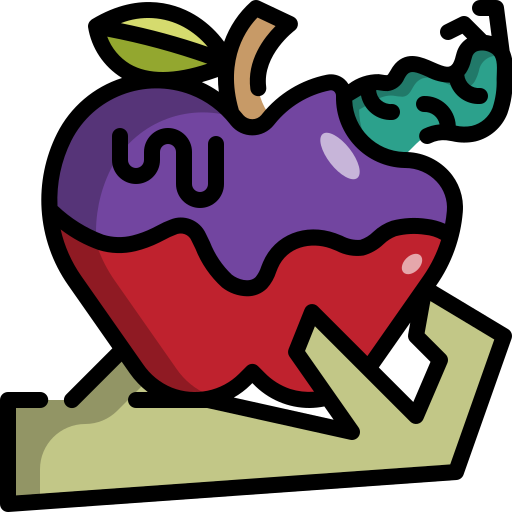 jabłko Winnievizence Lineal color ikona