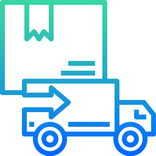 Delivery Winnievizence Outline gradient icon