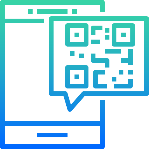 qr-code Winnievizence Outline gradient icon