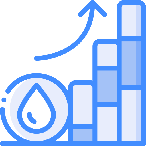 Utility rate Basic Miscellany Blue icon