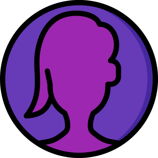 Woman Basic Miscellany Lineal Color icon