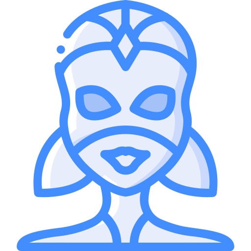 Superhero Basic Miscellany Blue icon