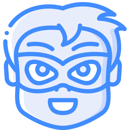superheld Basic Miscellany Blue icon