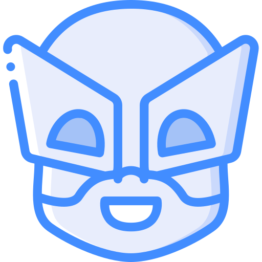 superheld Basic Miscellany Blue icoon