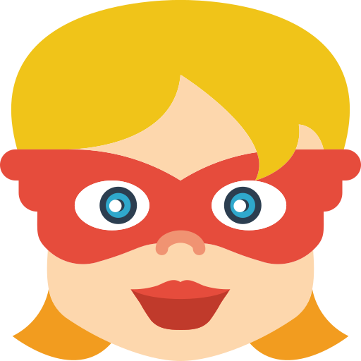 Superhero Basic Miscellany Flat icon