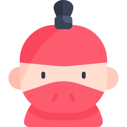 Ninja Kawaii Flat icon