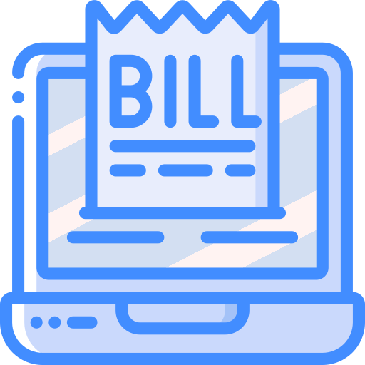 Билл Basic Miscellany Blue иконка