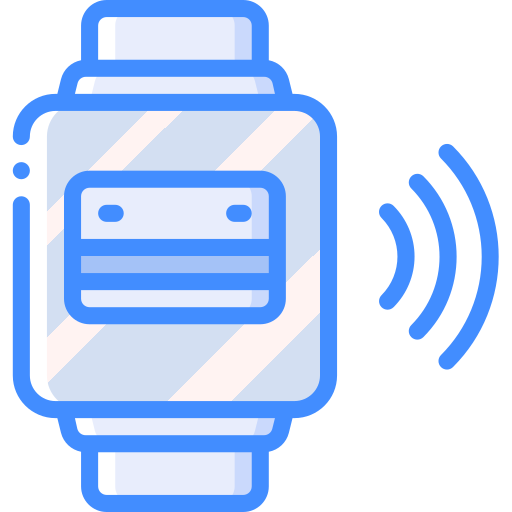 Contactless Basic Miscellany Blue icon