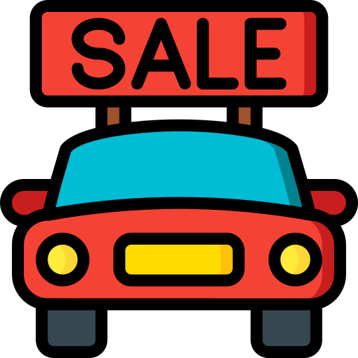 Car sales Basic Miscellany Lineal Color icon