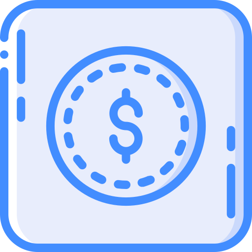 dólar Basic Miscellany Blue icono