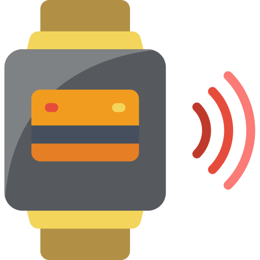 Contactless Basic Miscellany Flat icon