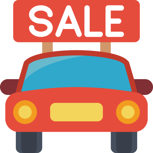 Car sales Basic Miscellany Flat icon