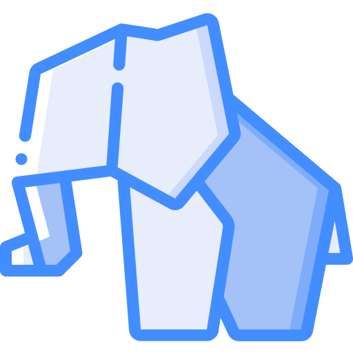 코끼리 Basic Miscellany Blue icon