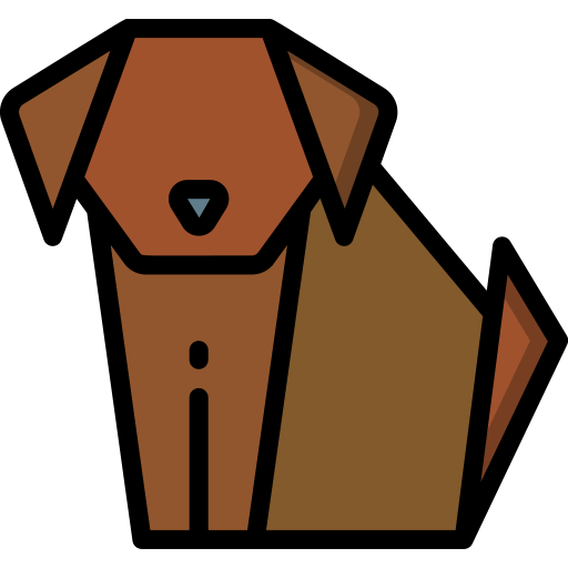 Dog Basic Miscellany Lineal Color icon