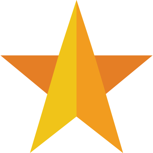 Звезда Basic Miscellany Flat иконка