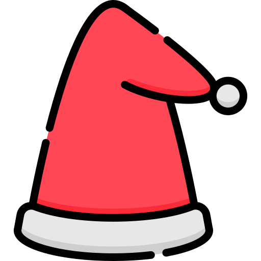 kerstmuts Special Lineal color icoon