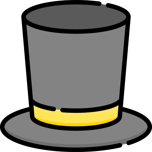 Top hat Special Lineal color icon