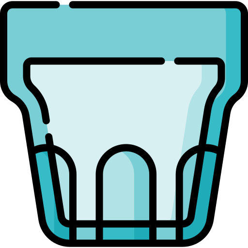 Glass of water Special Lineal color icon