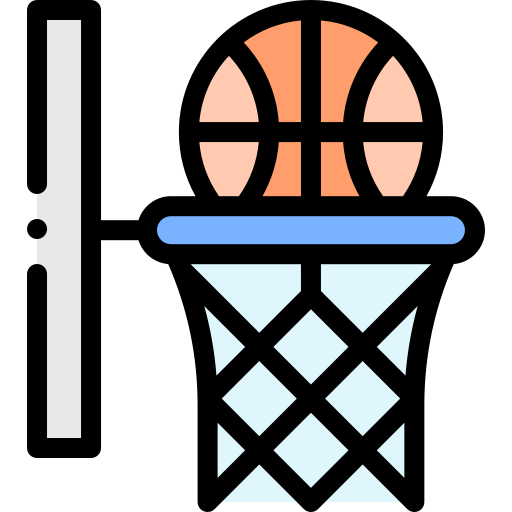 basketball Detailed Rounded Lineal color Icône