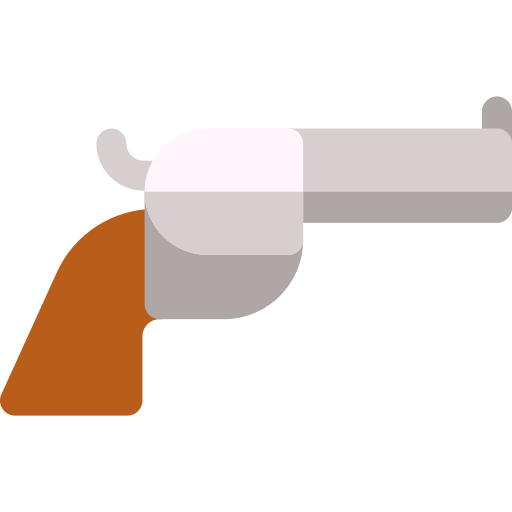 revolver Basic Rounded Flat icon