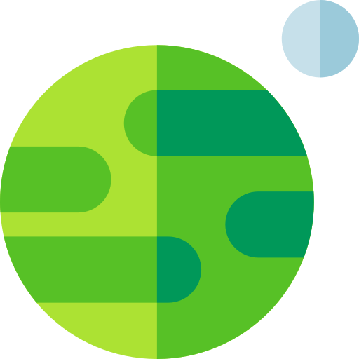 Planet Basic Rounded Flat icon