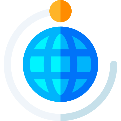 Orbit Basic Rounded Flat icon