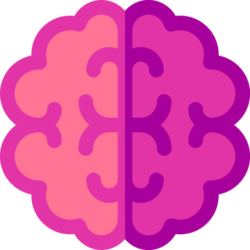 Brain Basic Rounded Flat icon
