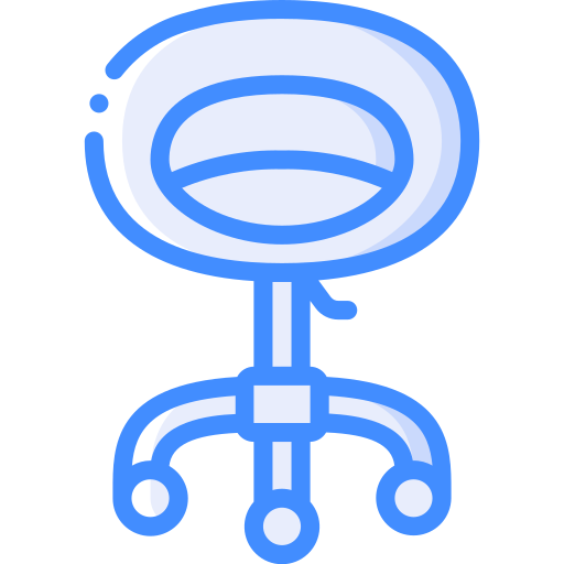 Silla de oficina Basic Miscellany Blue icono