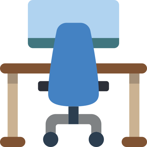 Desk Basic Miscellany Flat icon