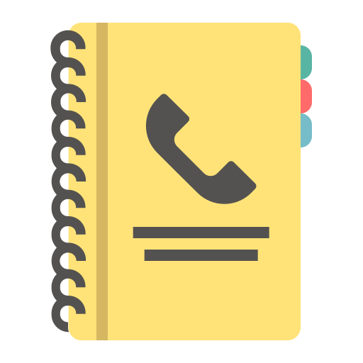 Telephone directory Generic Flat icon
