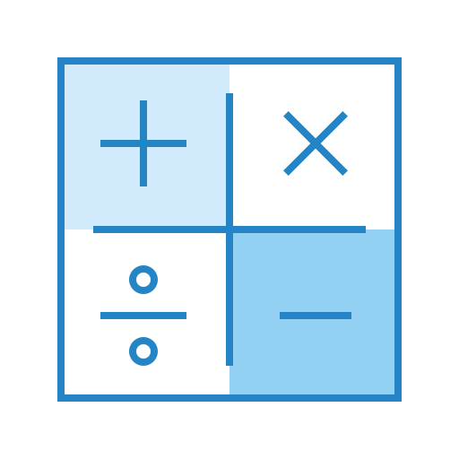 mathematik Generic Blue icon