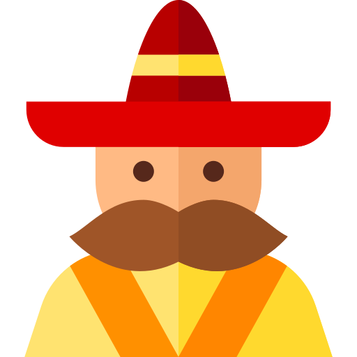 Mexican Basic Straight Flat icon