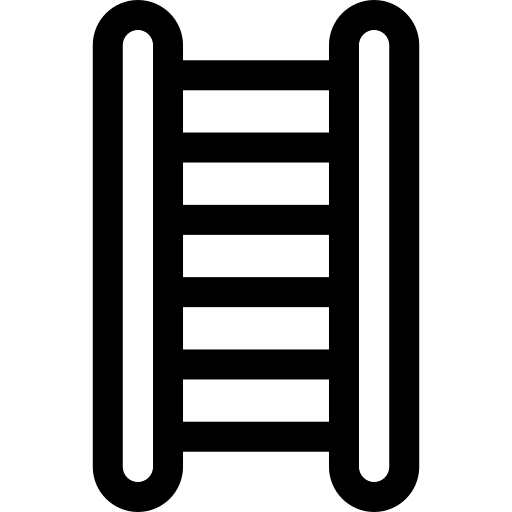 はしご Basic Rounded Lineal icon