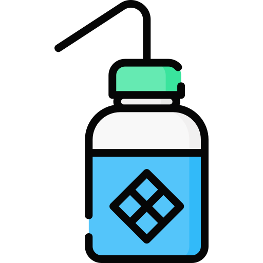 Wash bottle Special Lineal color icon