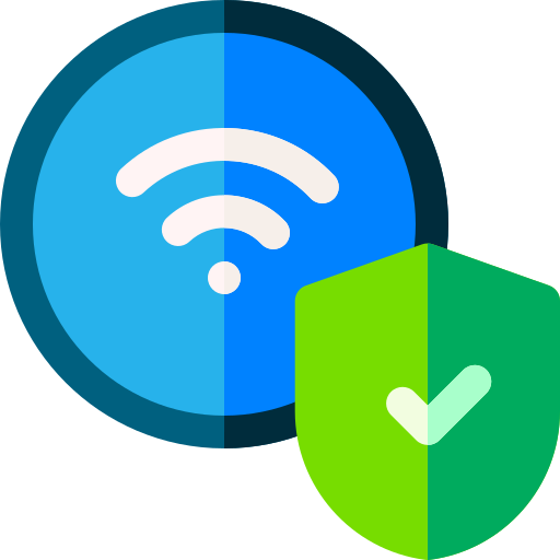 wifi Basic Rounded Flat icoon