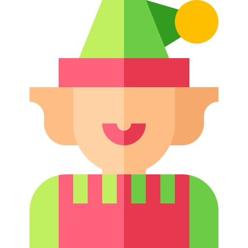 elf Basic Straight Flat icon