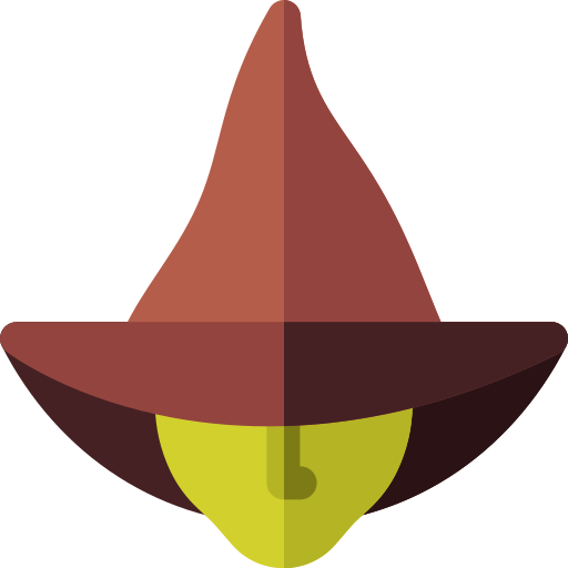 Witch Basic Rounded Flat icon