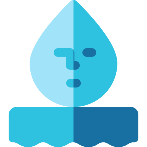 Water spirit Basic Rounded Flat icon