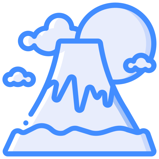 富士山 Basic Miscellany Blue icon