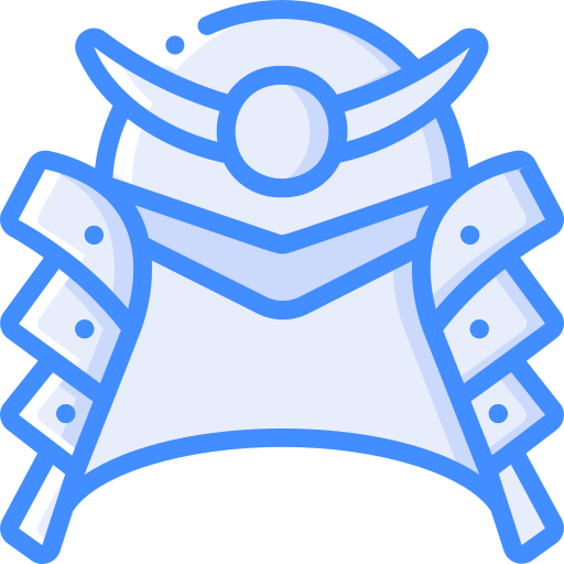 武士 Basic Miscellany Blue icon
