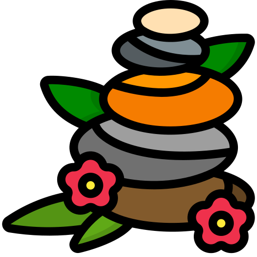 Rock garden Basic Miscellany Lineal Color icon