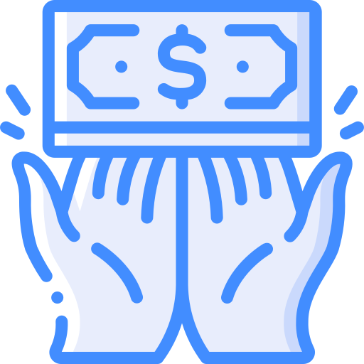 Money Basic Miscellany Blue icon