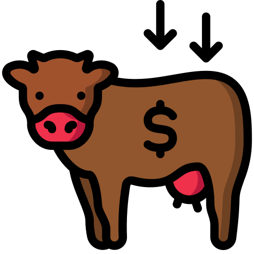 Cow Basic Miscellany Lineal Color icon
