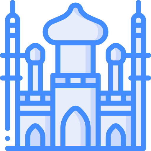 taj mahal Basic Miscellany Blue ikona