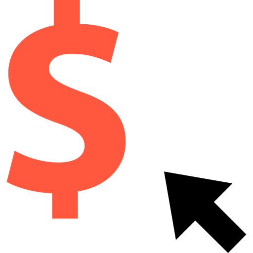 símbolo de dólar Alfredo Hernandez Flat icono