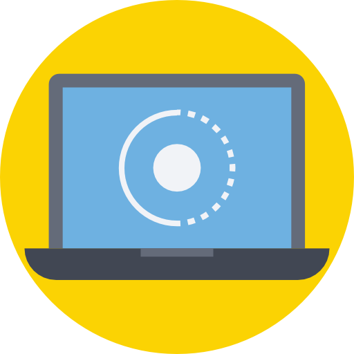 computer portatile Prosymbols Flat icona