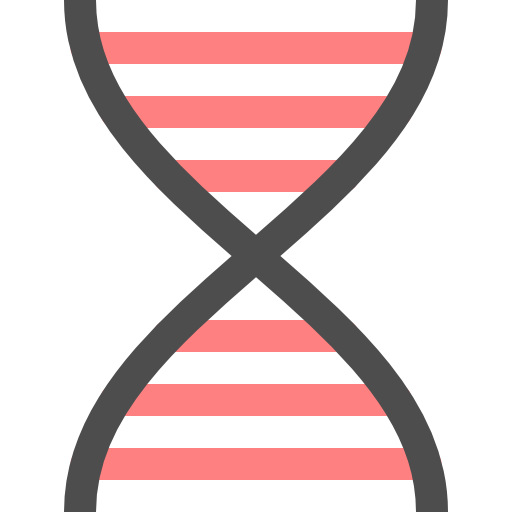 dna Smooth Rounded Color icon