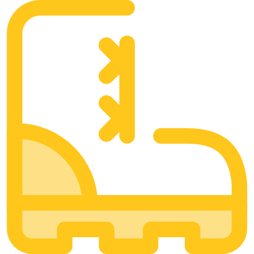 Boot Monochrome Yellow icon